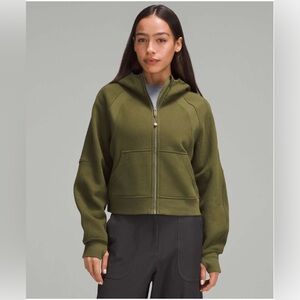 Lululemon Scuba Oversized Full-Zip Hoodie in Ether Green Size XS/S
